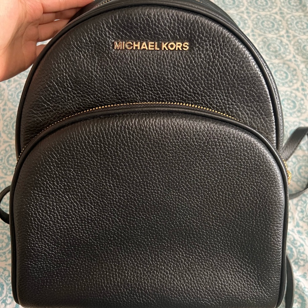 Micheal Kors leather backpack